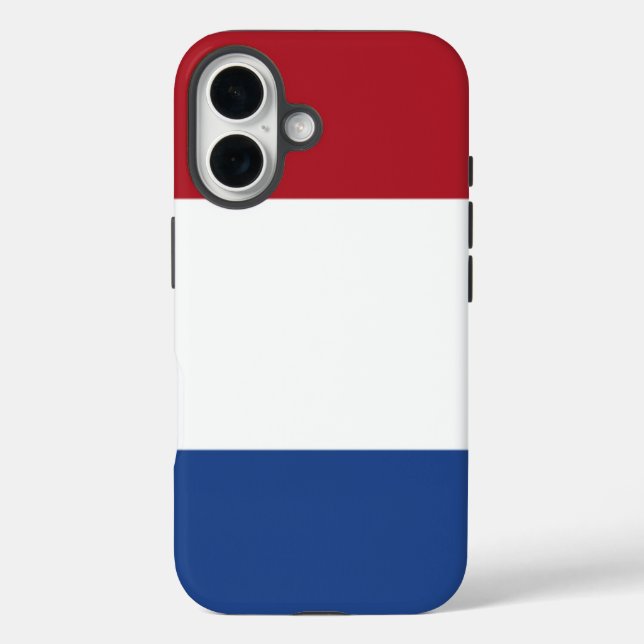 Niederlande iPhone 16 Hülle (Rückseite)