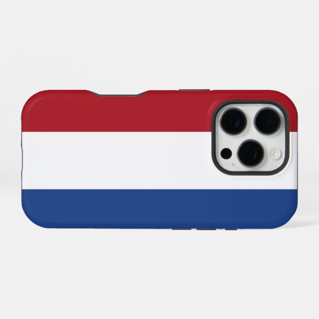 Niederlande iPhone 16 Pro Hülle (Rückseite (Horizontal))