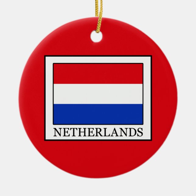 Niederlande Keramik Ornament (Vorne)