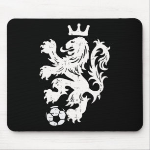 Niederlande Löwe Niederländisch Orange Fußballfan Mousepad