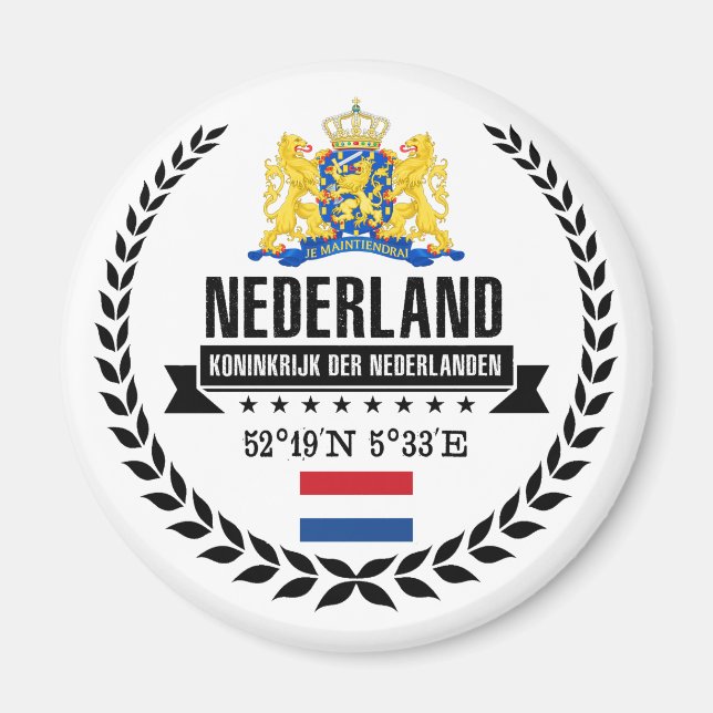 Niederlande Magnet (Vorne)
