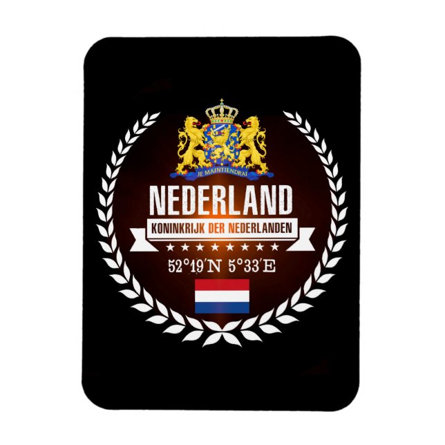 Niederlande Magnet (Vertikal)