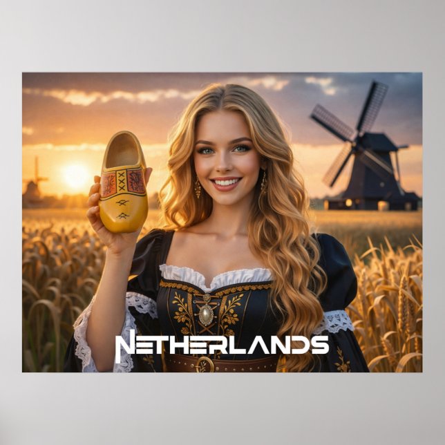 NIEDERLANDE - NIEDERLÄNDER POSTER (Vorne)