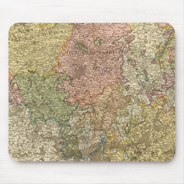 Niederlande oder Niedrige Länder Mousepad (Vorne)
