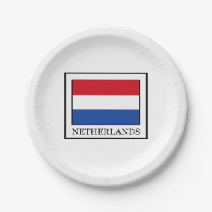 Niederlande Pappteller