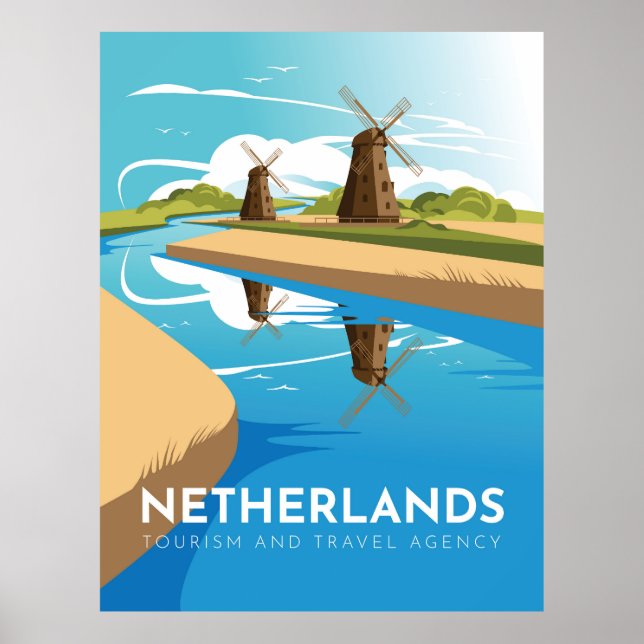 Niederlande Poster (Vorne)