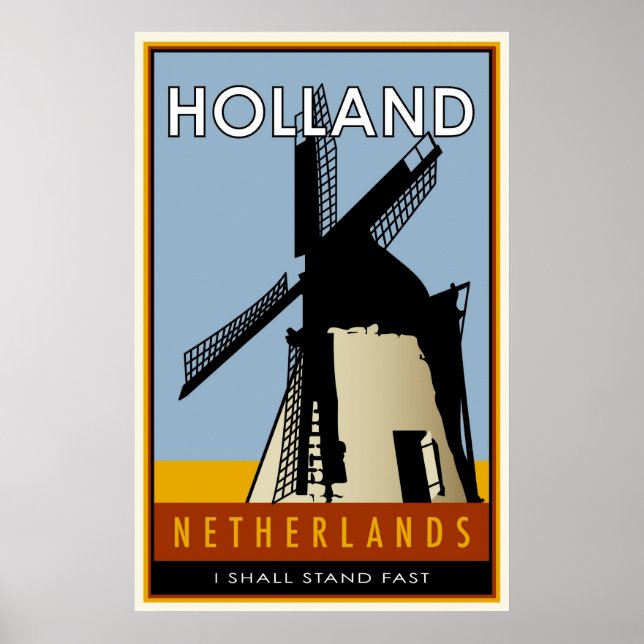 Niederlande Poster (Vorne)