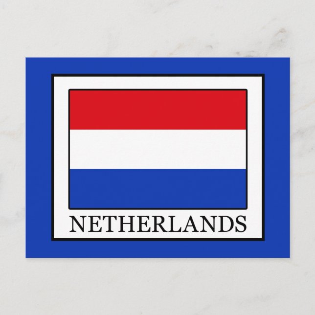 Niederlande Postkarte (Vorderseite)
