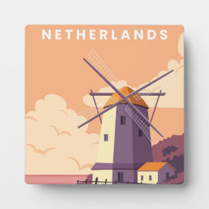 Niederlande Reisen Fotoplatte