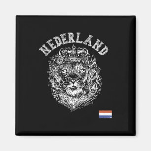 Niederlande Reto Niederlande Löwe Holland Niederlä Magnet