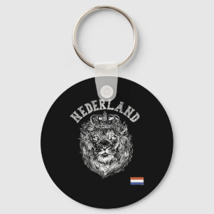 Niederlande Reto Niederlande Löwe Holland Niederlä Schlüsselanhänger