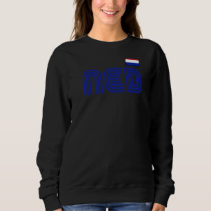 Niederlande - Retro Internationales Land Neuland Sweatshirt