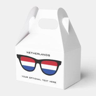 Niederlande Shades benutzerdefinierte Text- und Fa Geschenkschachtel