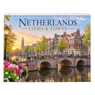 Niederlande Städte und Dörfer Kalender