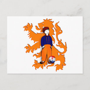 Niederlande Traditionelles niederländisches Clogs Postkarte