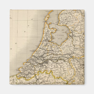 Niederlande und Belgien 2 Magnet
