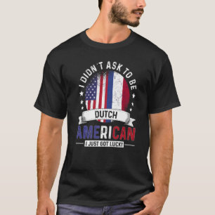 Niederlande - USA Flaggen Niederlande F T-Shirt