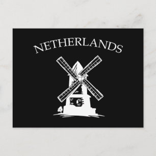 Niederlande Windmill Postkarte