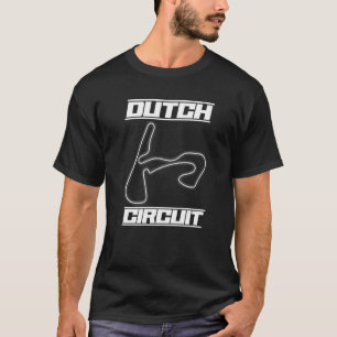 Niederländisch Circuit Formula Ones Fan Racing Car T-Shirt