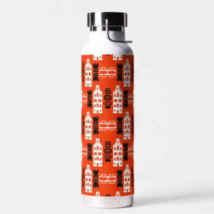 Niederländisch Folk Art Print Trinkflasche