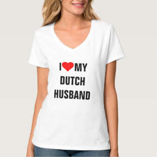 Niederländisch: "Ich habe meinen niederländischen  T-Shirt