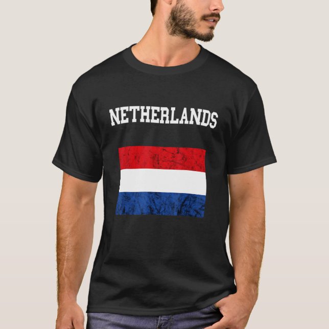 Niederländisch Pride Dutch Roots Holland Nederl T-Shirt (Vorderseite)