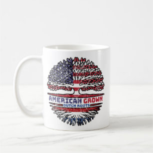 Niederländisch USA USA Vereinigte Staaten Kaffeetasse