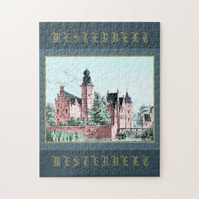 Niederländisch van Westervelt Familiencoat von Arm (Vertikal)