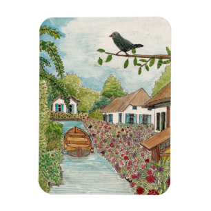Niederländisch Venice Giethoorn Niederlande Farbe Magnet