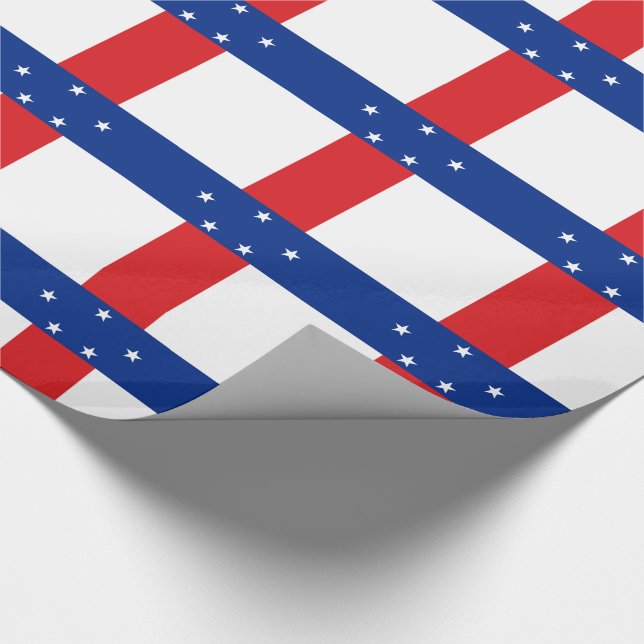Niederländische Antillen-Flagge Geschenkpapier (Ecke)