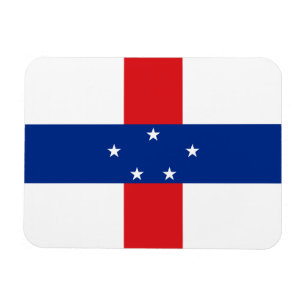Niederländische Antillen-Flagge Magnet