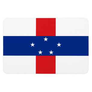 Niederländische Antillen-Flagge Magnet
