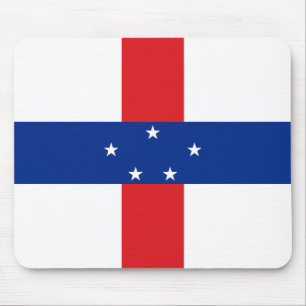 Niederländische Antillen-Flagge Mousepad