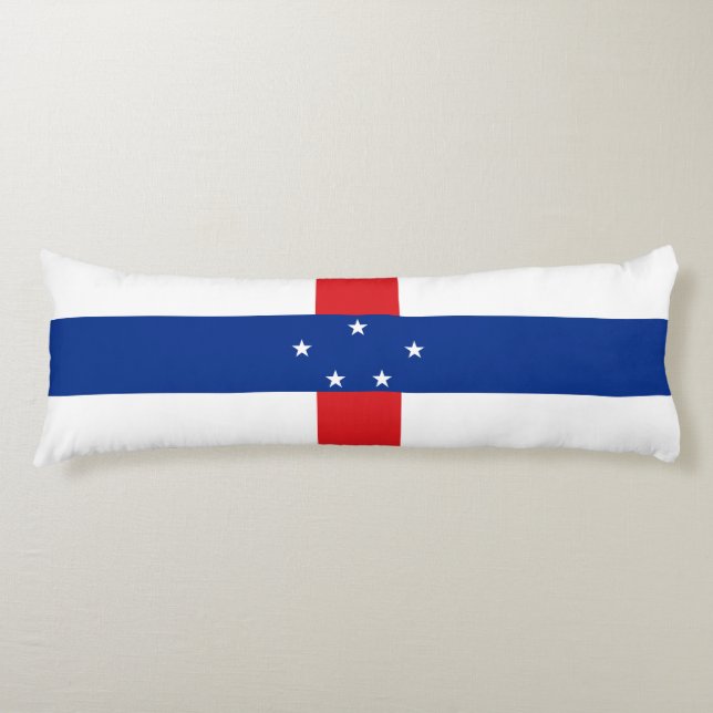 Niederländische Antillen-Flagge Seitenschläferkissen (Vorderseite)