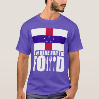 Niederländische Antillen Souvenir Lebensmittel Rei T-Shirt
