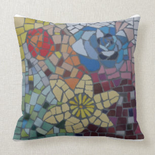 Niederländische Blumen-buntes Mosaik-Kissen Kissen