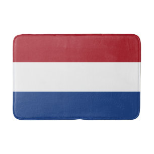Niederländische Flagge Badematte