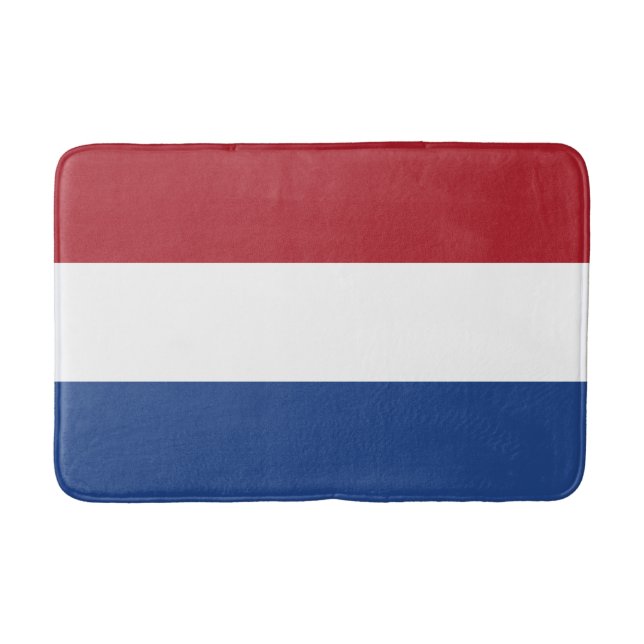 Niederländische Flagge Badematte (Vorderseite)