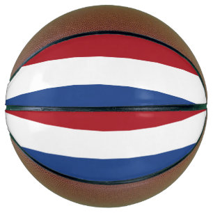 Niederländische Flagge Basketball