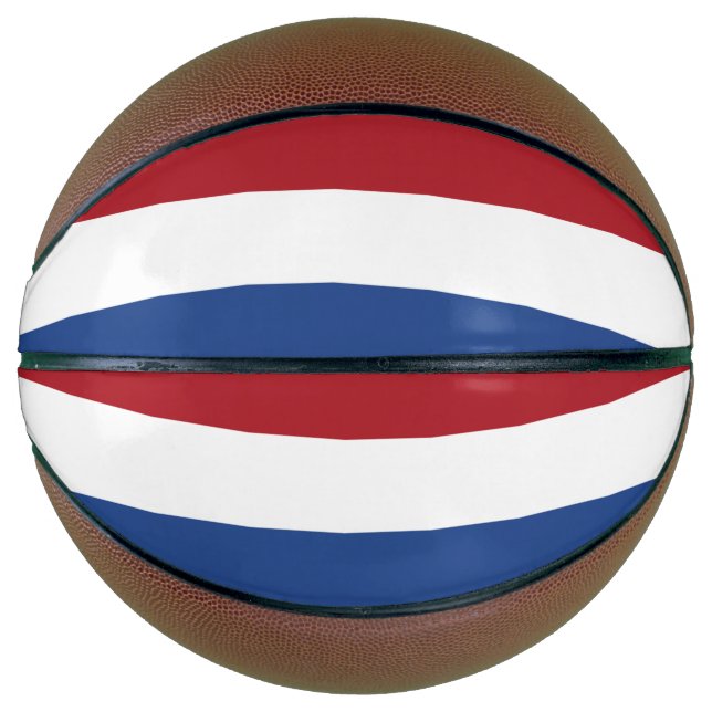 Niederländische Flagge Basketball (Vorderseite)