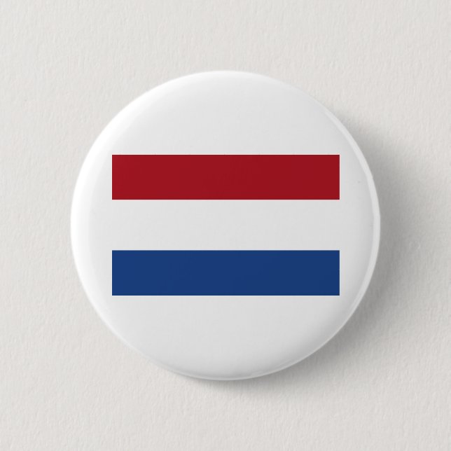 Niederländische Flagge Button (Vorderseite)