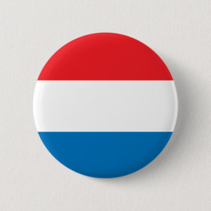 Niederländische Flagge Button