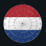 Niederländische Flagge Dartscheibe<br><div class="desc">Niederländische Flagge</div>