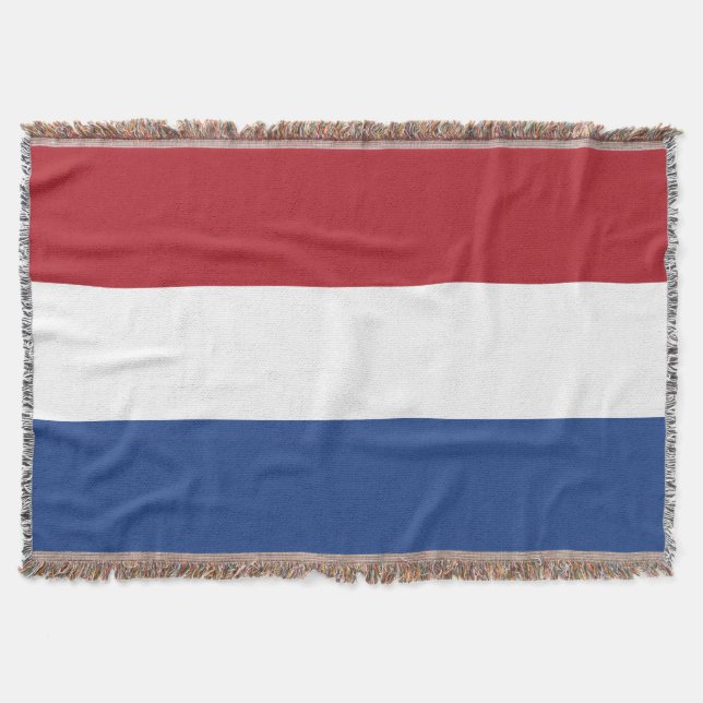 niederländische Flagge Decke (Vorderseite)