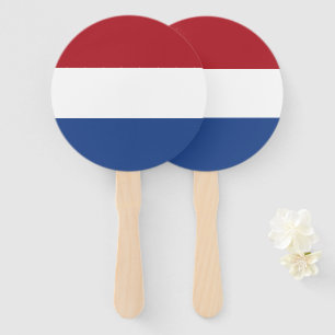 niederländische Flagge Fächer