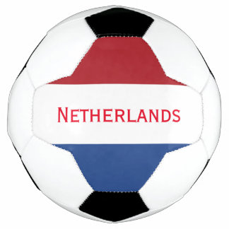 Niederländische Flagge - Fußballball Fußball
