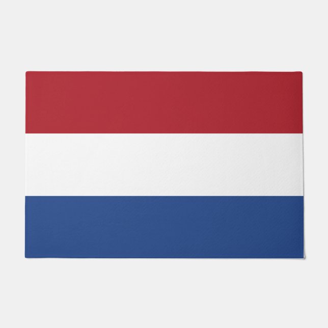 Niederländische Flagge Fußmatte (Vorderseite)