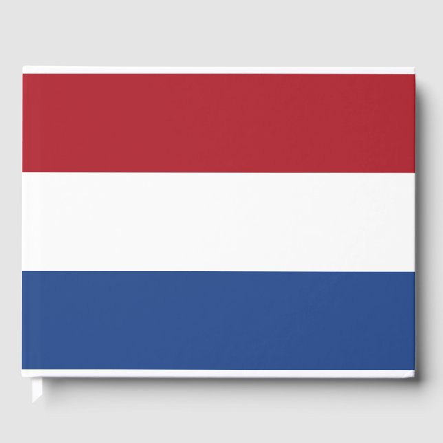 Niederländische Flagge Gästebuch (Vorderseite)