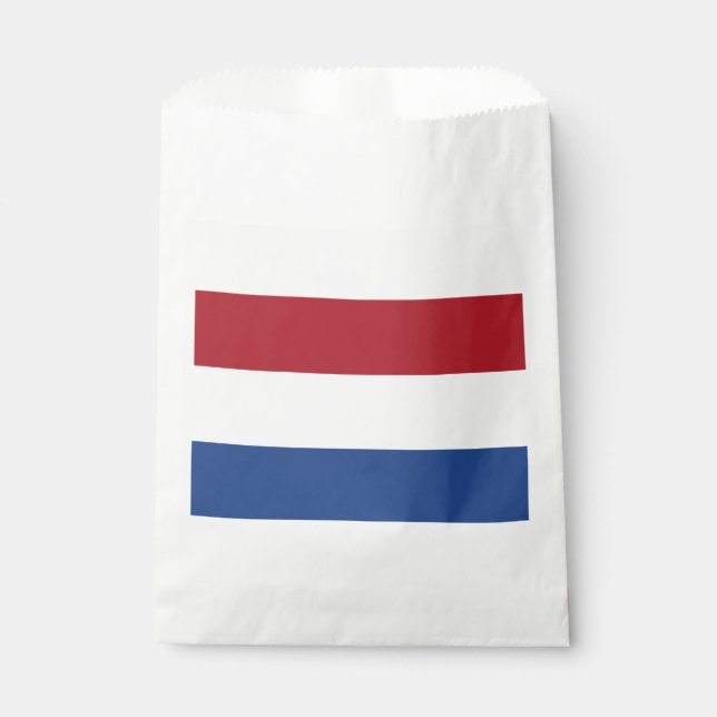 Niederländische Flagge Geschenktütchen (Vorderseite)