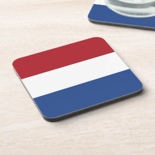 niederländische Flagge Getränkeuntersetzer